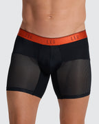 High-Tech Mesh Boxer Brief with Ergonomic Pouch
