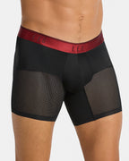 High-Tech Mesh Boxer Brief with Ergonomic Pouch