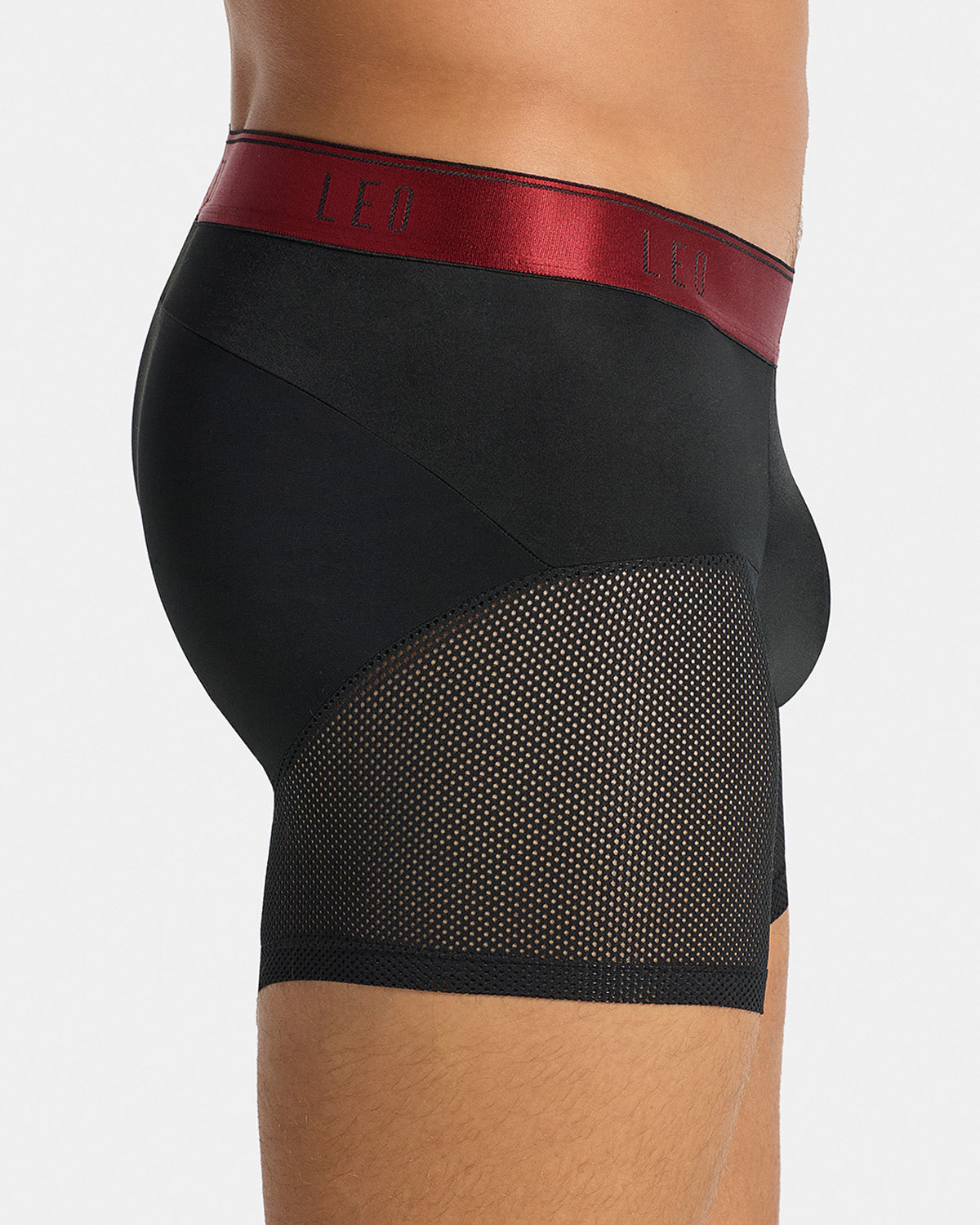 High-Tech Mesh Boxer Brief with Ergonomic Pouch