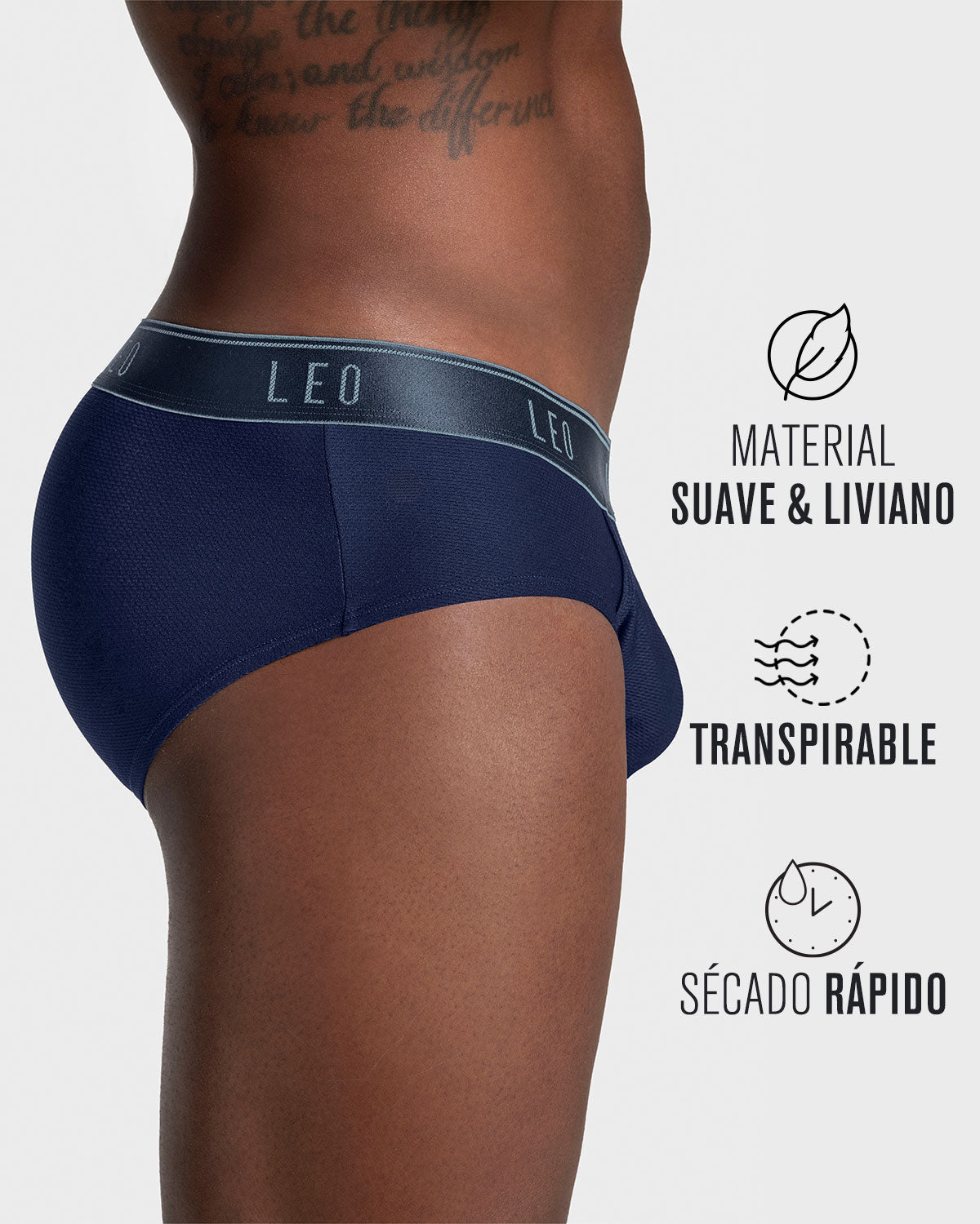 Ultra-Light Brief with Ergonomic Pouch