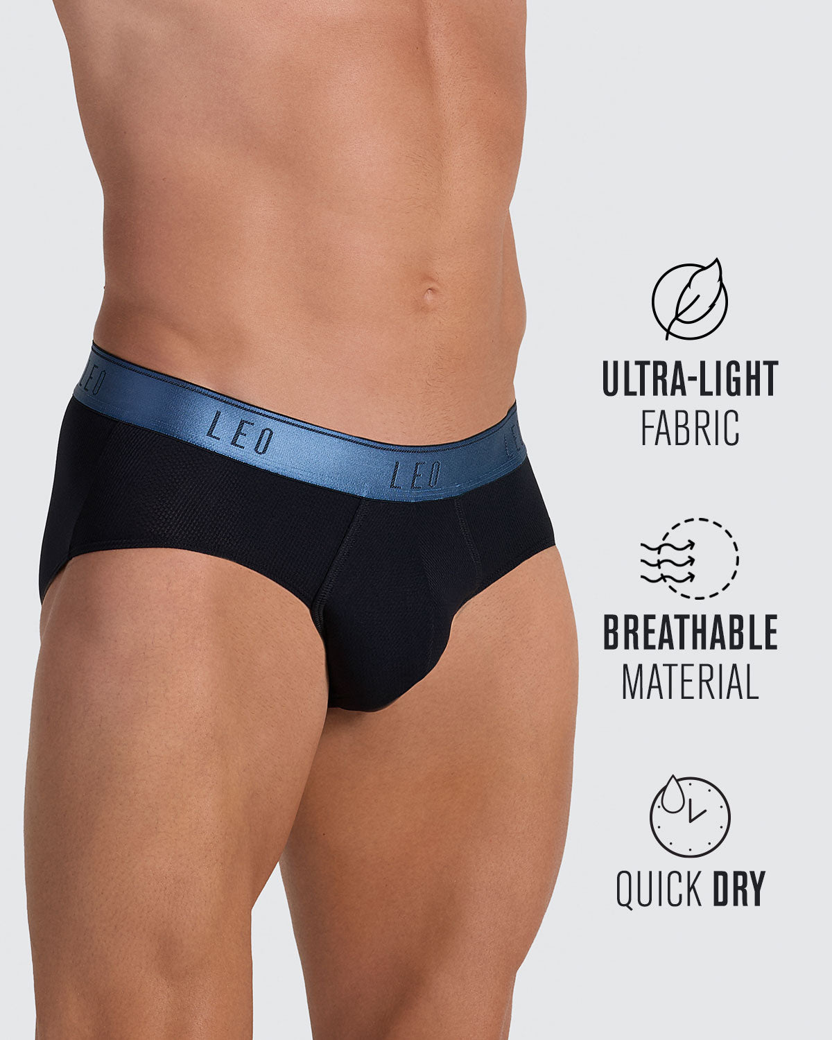 Ultra-Light Brief with Ergonomic Pouch