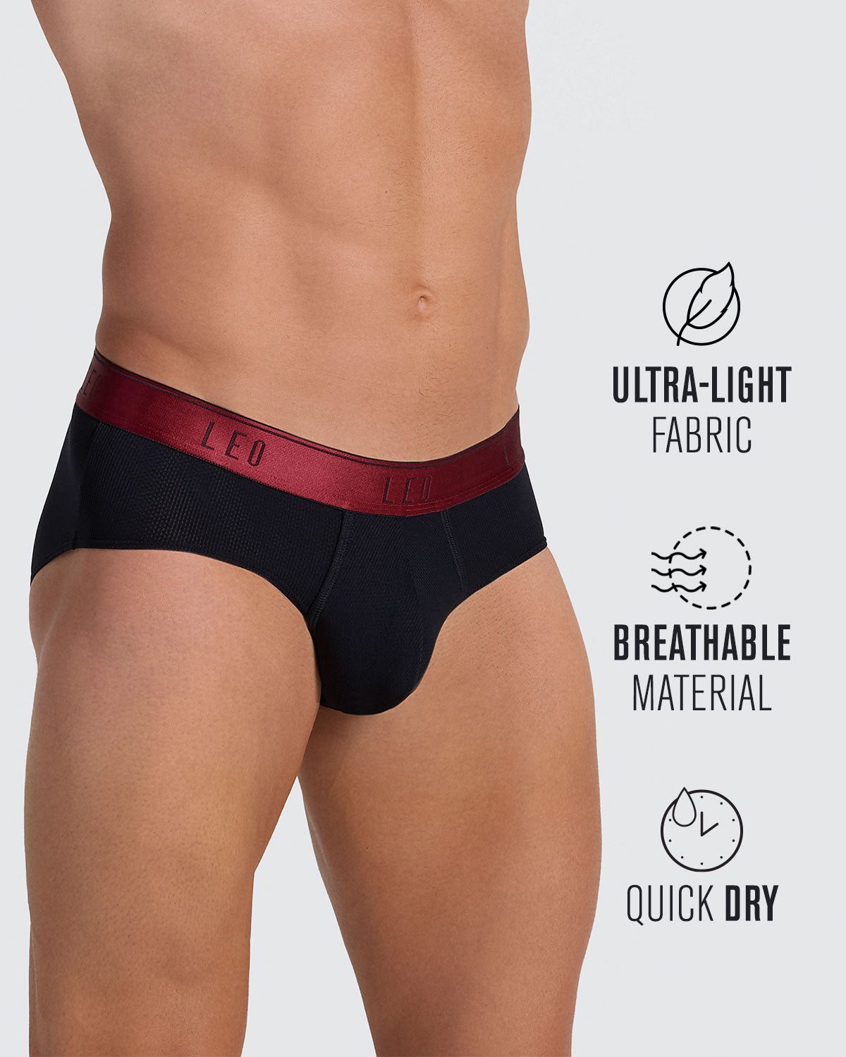 Ultra-Light Brief with Ergonomic Pouch
