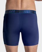 Long Athletic Boxer Brief with Side Pocket