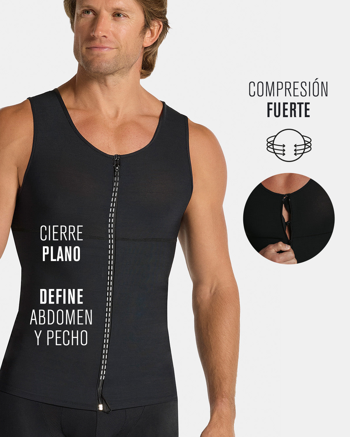 Firm Compression Vest with Back Support