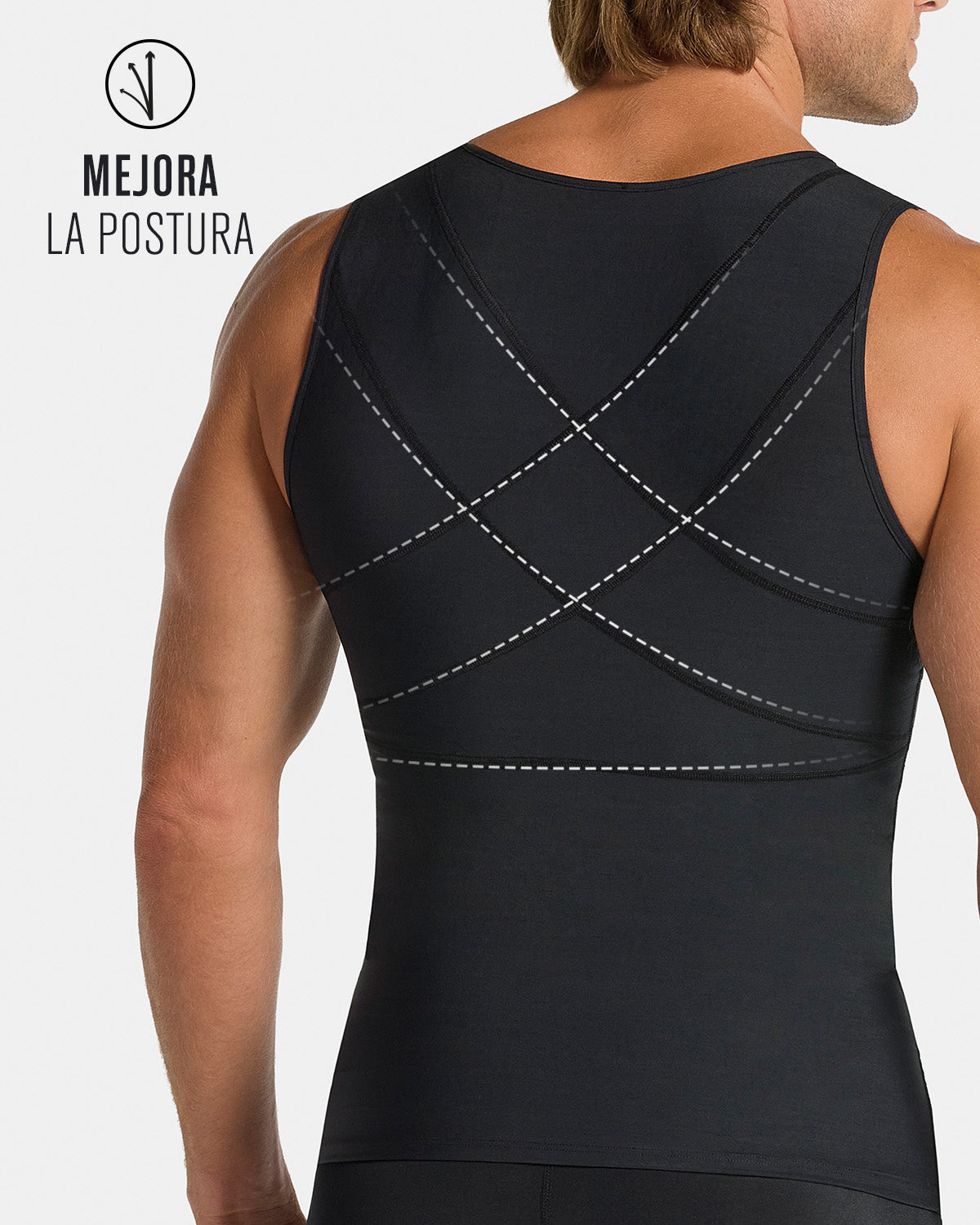 Firm Compression Vest with Back Support