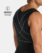 Men's Firm Compression Shaper Bodysuit
