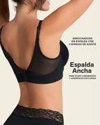 Memory Foam Push-Up Underwire Bustier Bra with Strappy Front