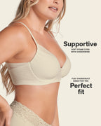 Complete Coverage Smoothing Bra