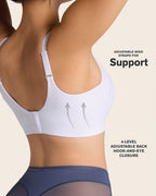 Everyday Bra + Stripe Undetectable Shaper Panty in White