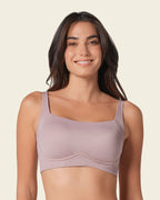 Everyday Bra + Stripe Undetectable Shaper Panty in Rosewood