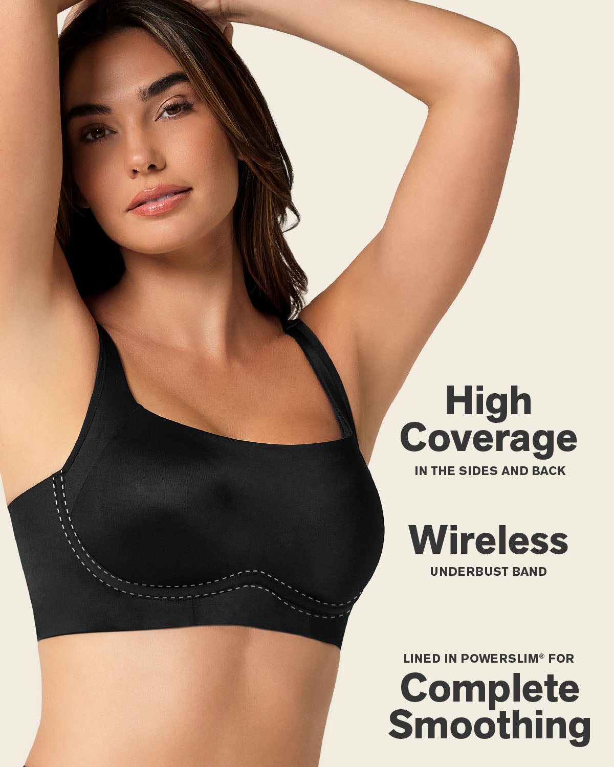 Wireless Support Bra