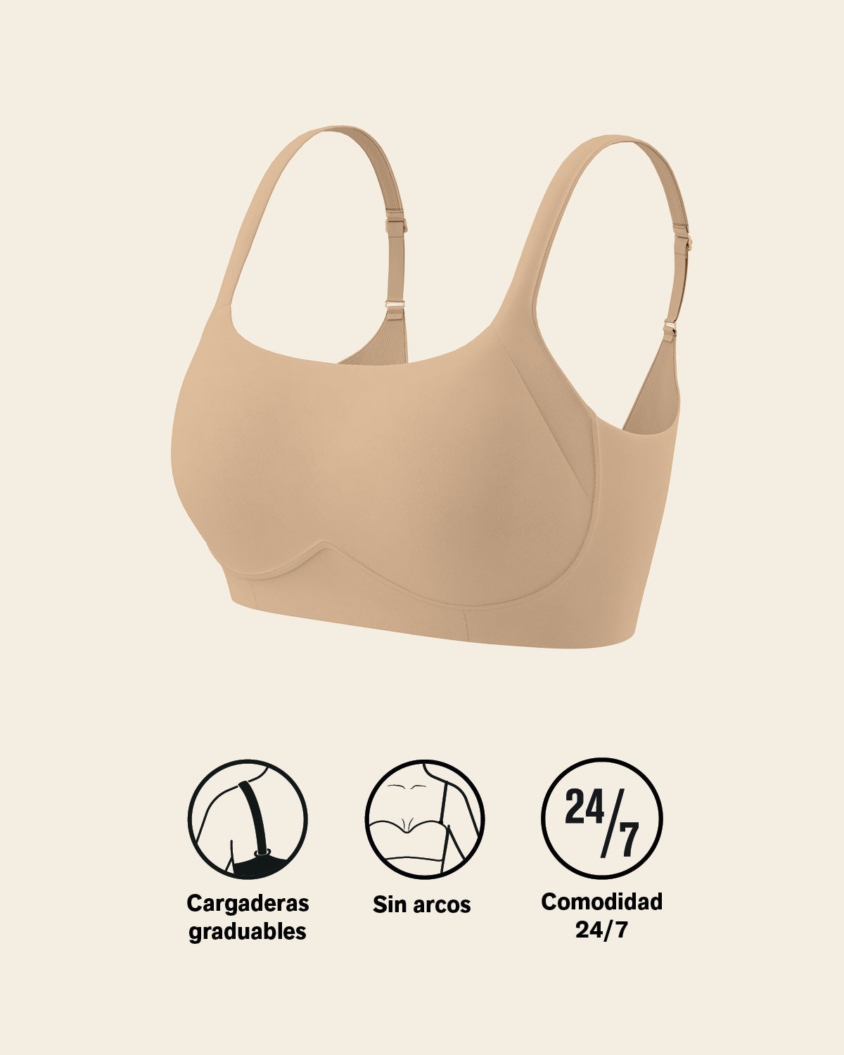Wireless Support Bra