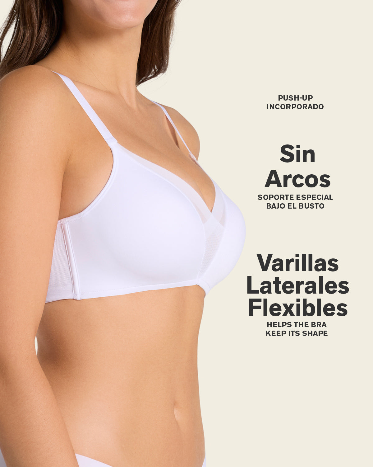 ComfortFit & Truly Undetectable in White