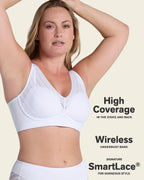 Daily Bra & Stripe Undetectable in White