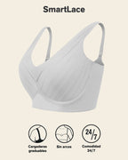 Daily Bra & Stripe Undetectable in White