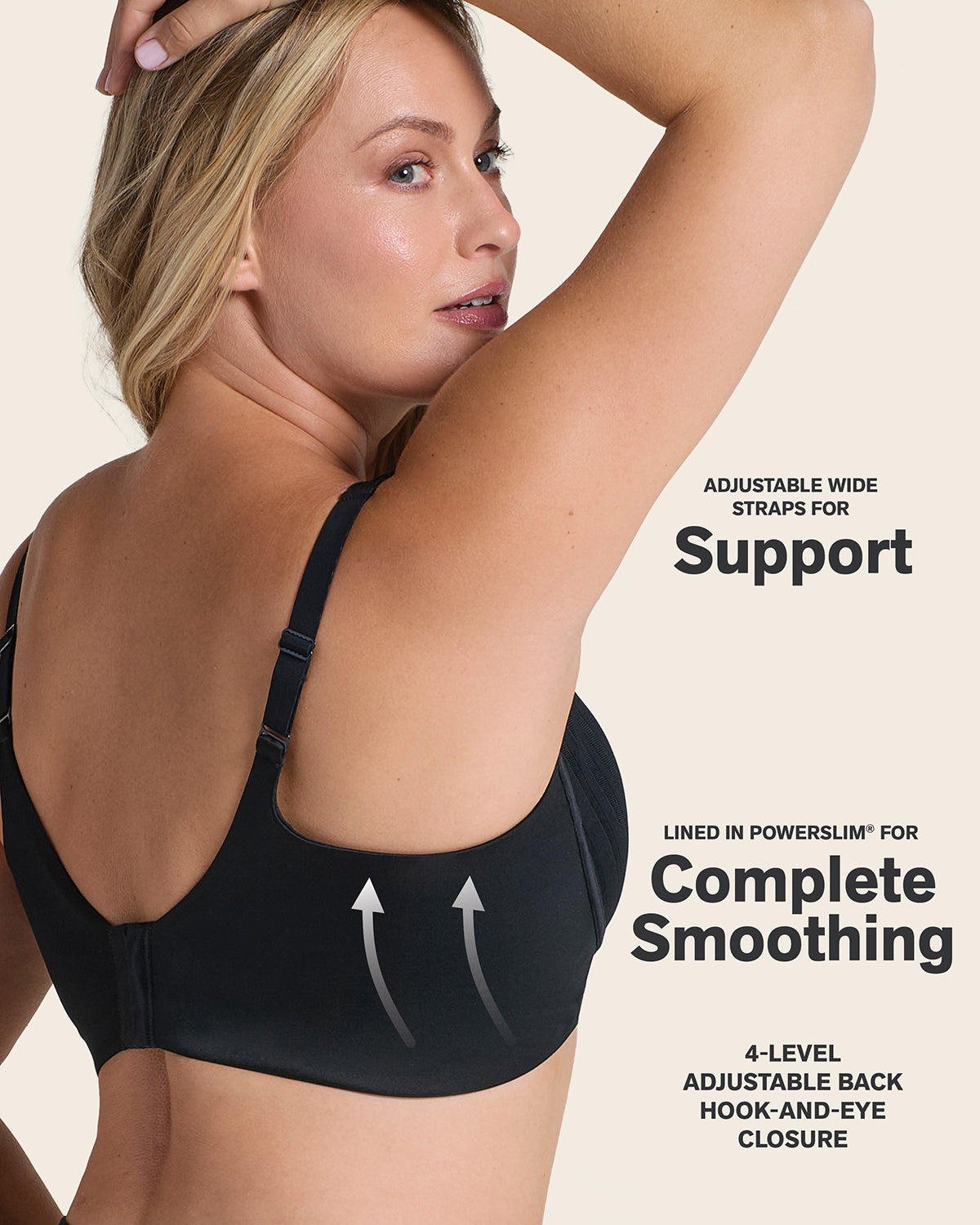 Daily Bra & UltraStripe Undetectable in Black