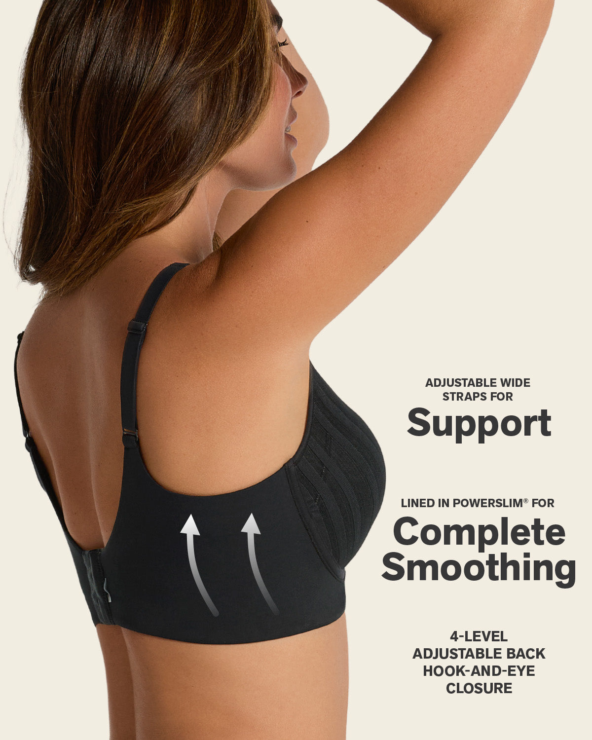 Daily Bra & PowerStay Short in Black