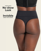 High-Waisted Seamless Moderate Shaper Thong Panty