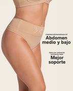 High-Waisted Seamless Moderate Shaper Thong Panty