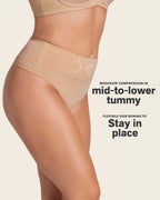 High-Waisted Seamless Moderate Shaper Thong Panty