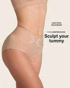 3-Pack High-Tech High-Waisted Classic Sculpting Panties