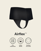 3-Pack High-Tech High-Waisted Sculpting Thongs