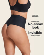 3-Pack High-Tech High-Waisted Sculpting Thongs