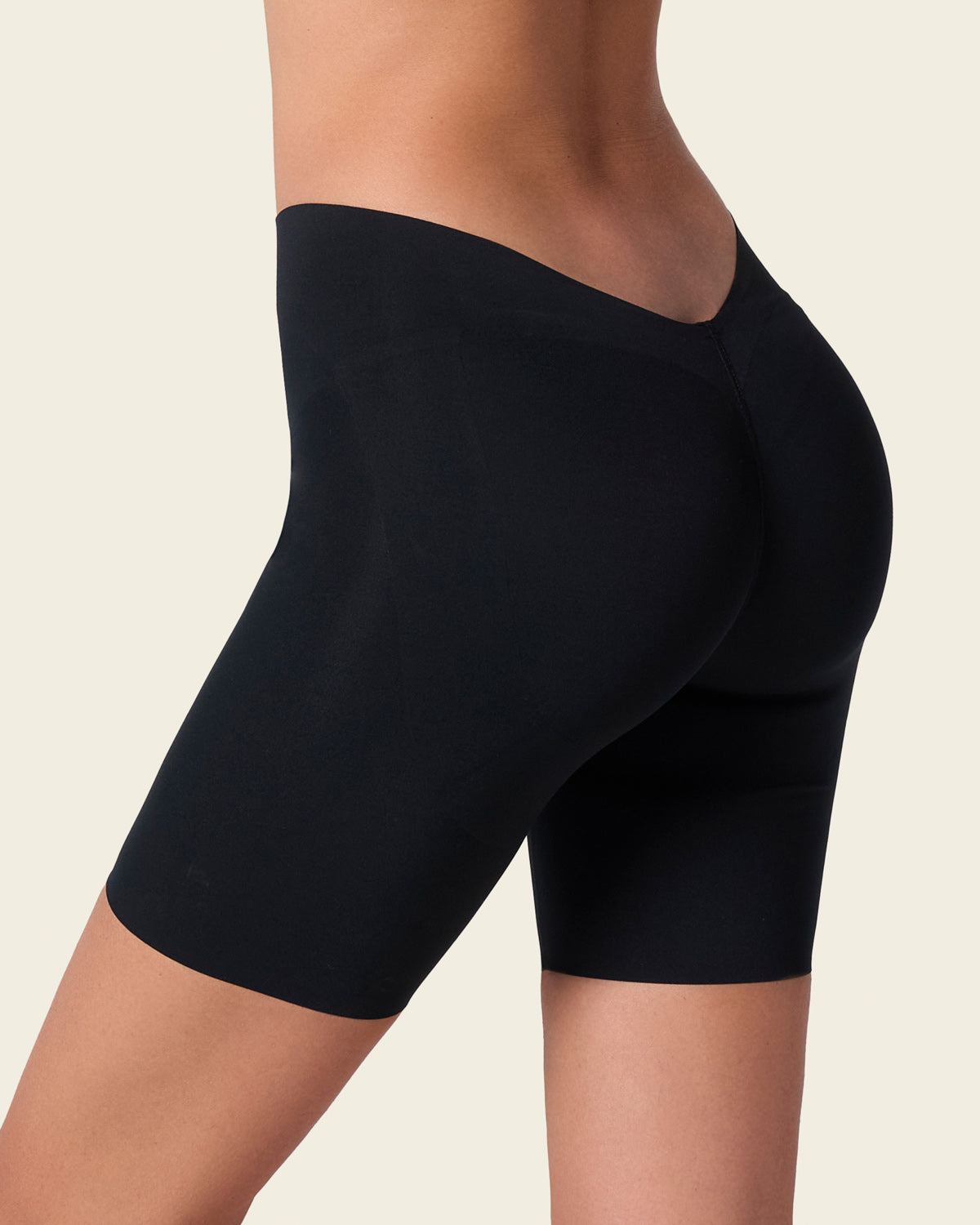 Undetectable Backless Moderate Shaper Short