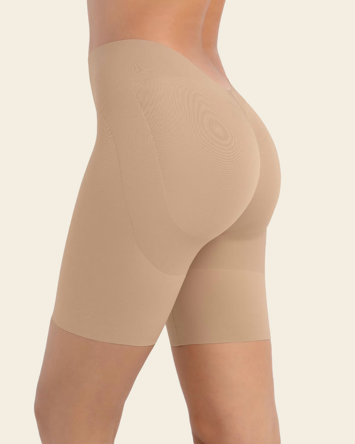 Undetectable Backless Moderate Shaper Short