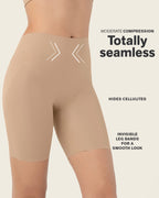Undetectable Backless Moderate Shaper Short