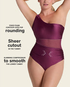 Radiant One-Shoulder One-Piece Shaping Swimsuit