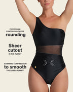 Radiant One-Shoulder One-Piece Shaping Swimsuit