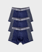 3-Pack Perfect Fit Trunks with Contrast Details