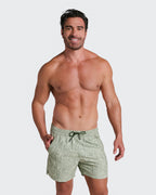 5" Eco-Friendly Men's Swim Trunk with Soft Inner Mesh Lining