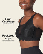 Multiwear Lace Pocketed Bralette