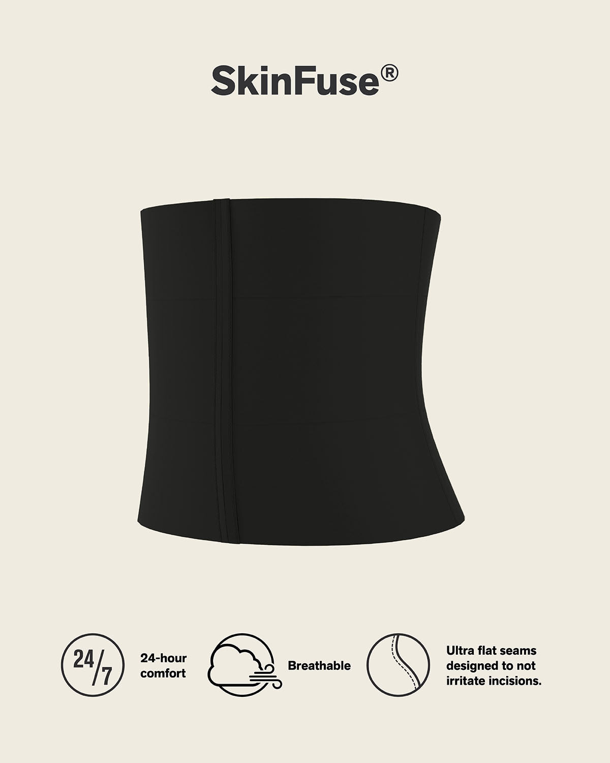3-Belt Custom Waist Cincher with Lumbar Support