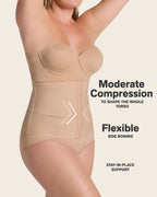3-Belt Custom Waist Cincher with Lumbar Support