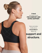 Post-Surgical Wireless Bra with Front Closure
