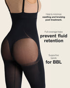 Post-Surgical Ankle Length Bodysuit